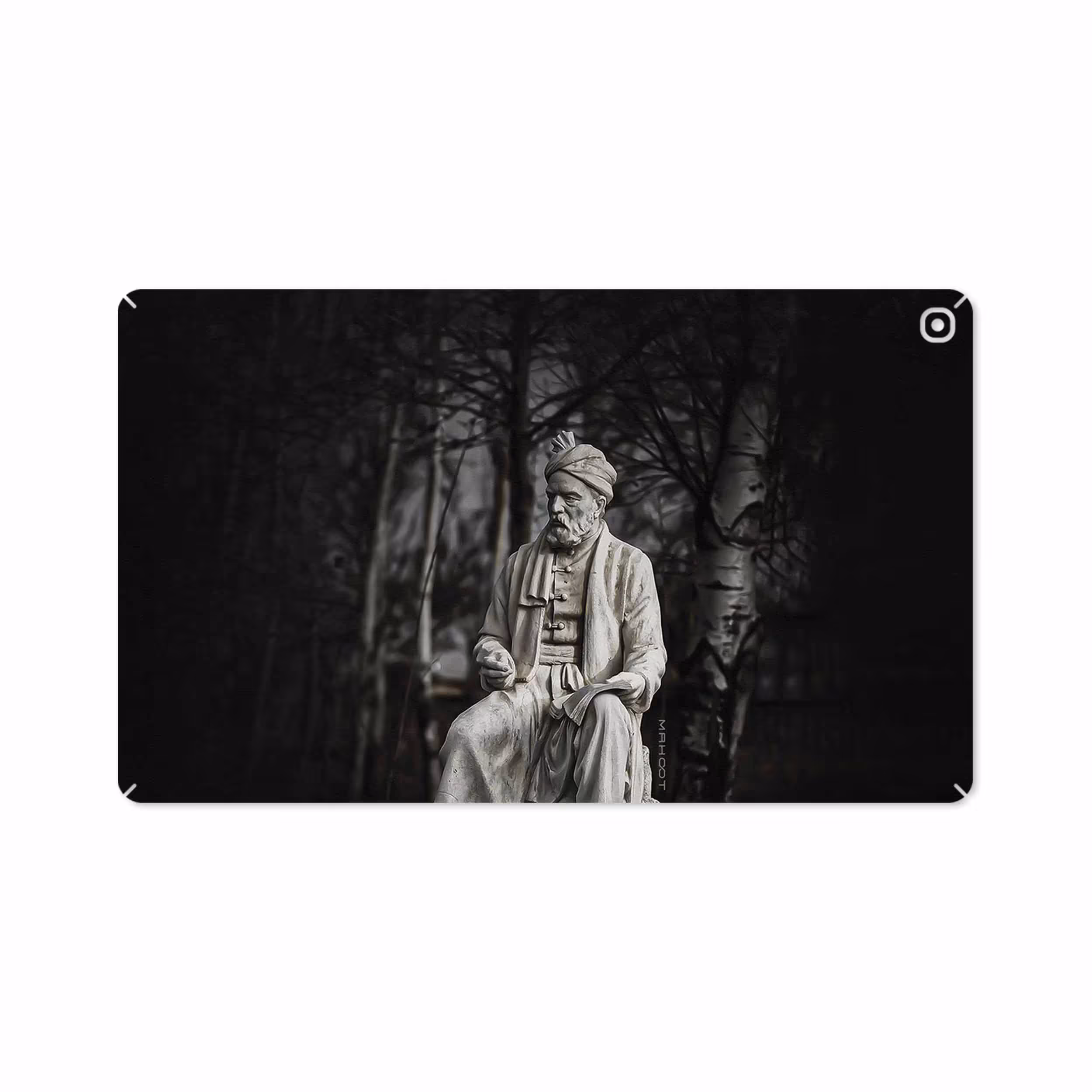 برچسب پوششی ماهوت مدل Ferdowsi-Logo مناسب برای تبلت سامسونگ Galaxy Tab A 10.1 2019 T515