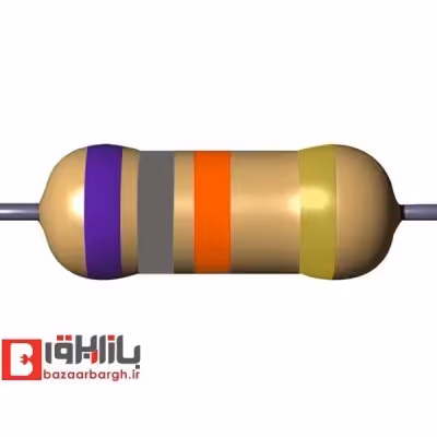 مقاومت 68 کیلو اهم 1/4 وات 5 درصد
