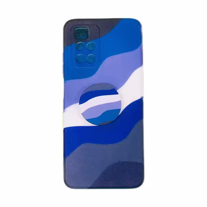 کاور مدل LOCA کد 02 مناسب برای گوشی موبایل شیائومی Redmi 10 به همراه پاپ سوکت