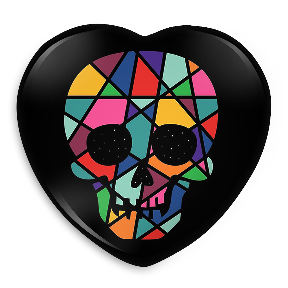 پیکسل خندالو طرح اسکلت مدل قلبی کد 1160