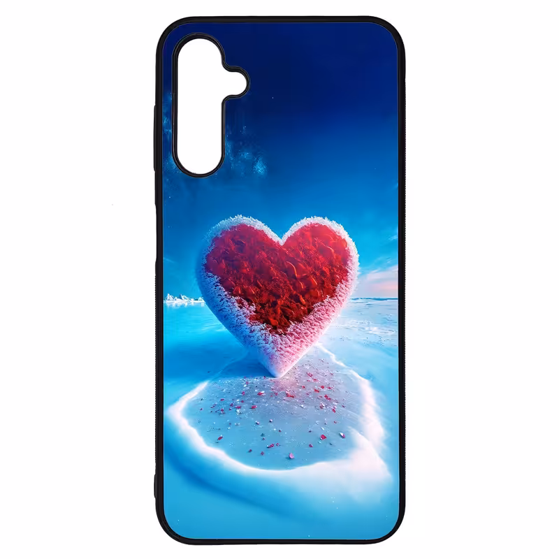 کاور طرح قلبی کد G-030 مناسب برای گوشی موبایل سامسونگ Galaxy A14 4G / A14 5G | دیجی قاب دونی