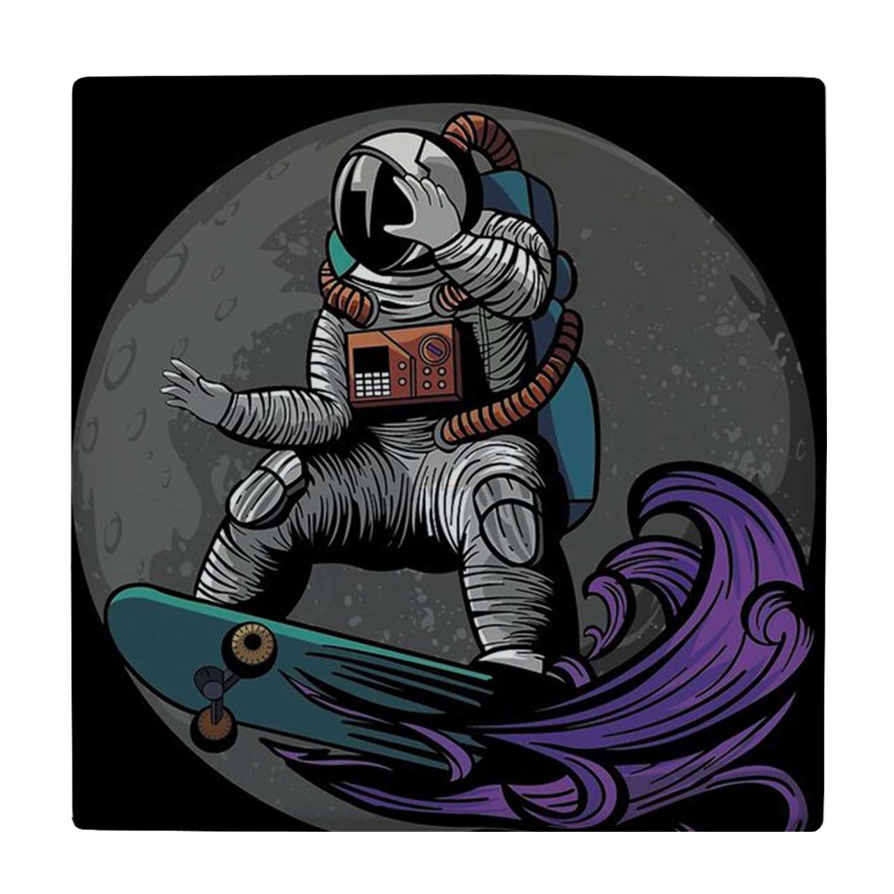 زیر لیوانی طرح اسکیت برد کد 4018490_2409