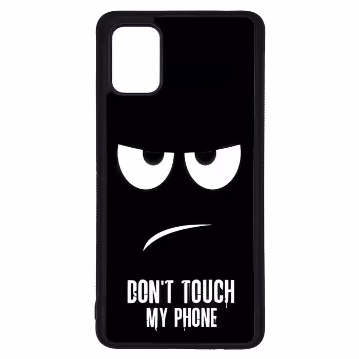 کاور طرح DONT TOUCH MY PHONE کد G-090 مناسب برای گوشی موبایل سامسونگ Galaxy A51 | دیجی قاب دونی