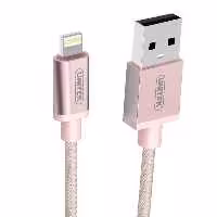 کابل دیتا و شارژ لایتنینگ 1 متری یونیتک مدل Y-C499ARG