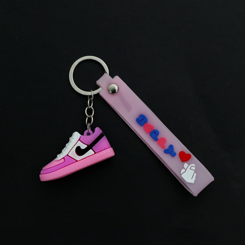 جاکلیدی سیلیکونی کفش نایک صورتی 32774