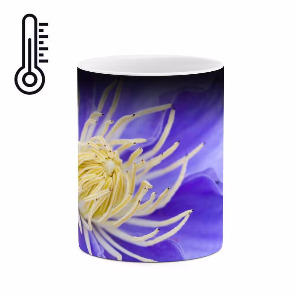 ماگ حرارتی طرح گل مدل mgh12049