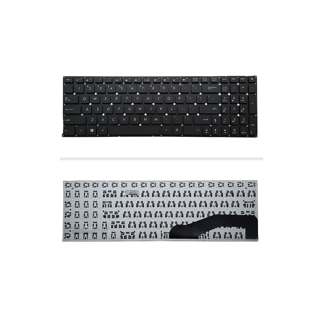 کیبورد لپتاپ ایسوس X540 (بدون فریم با دکمه پاور) ®