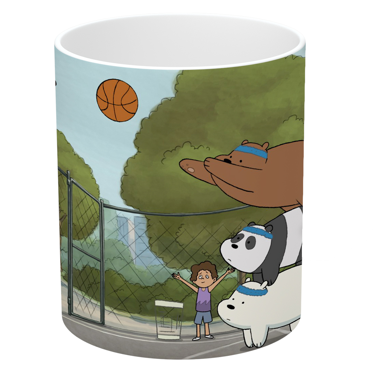 ماگ طرح خرسهای کله فندقی مدل NI2066