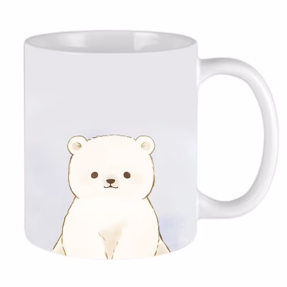 ماگ طرح فانتزی خرس مدل FANTEZI98