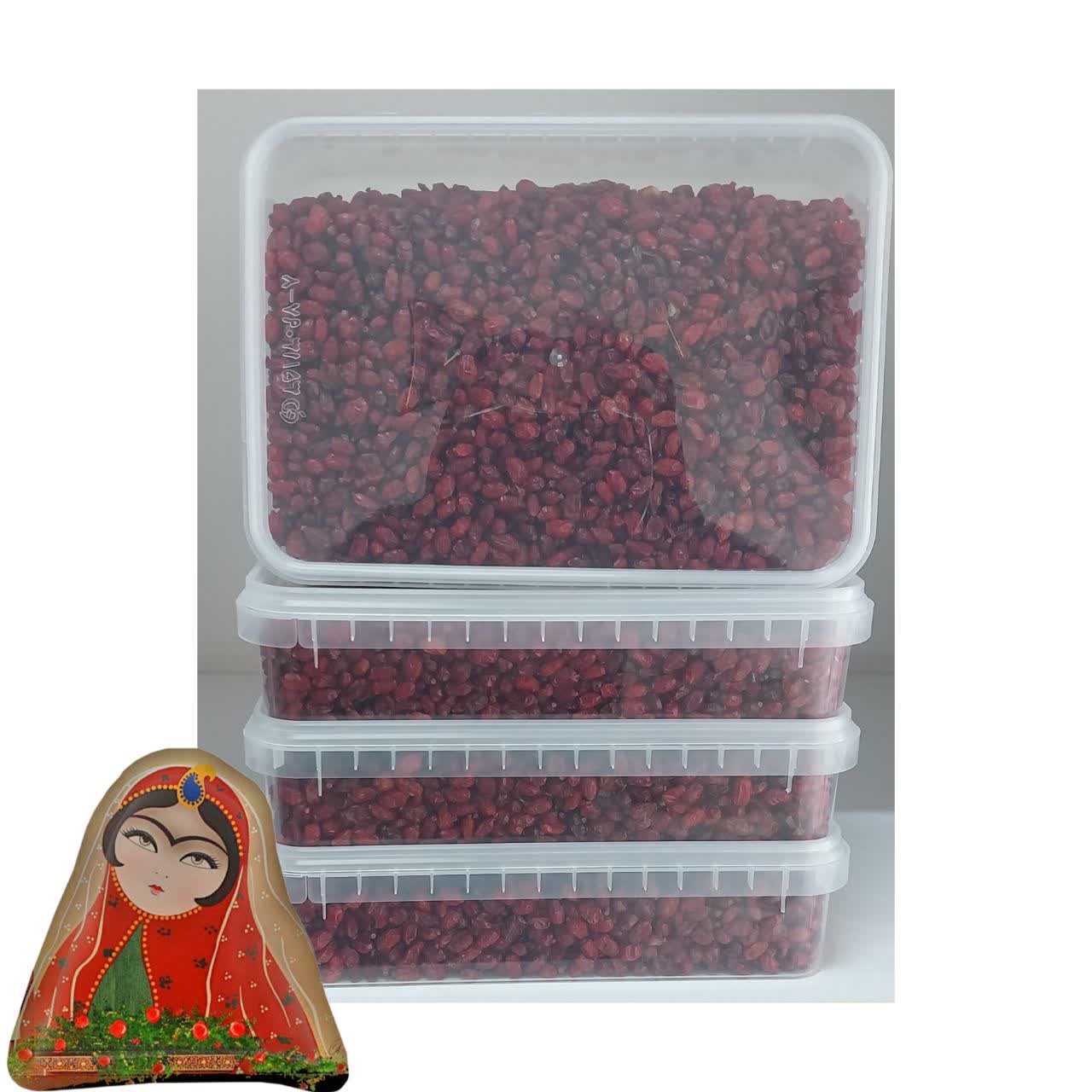 زرشک پفکی تازه، تمیز  و درجه یک  (200 گرمی)         