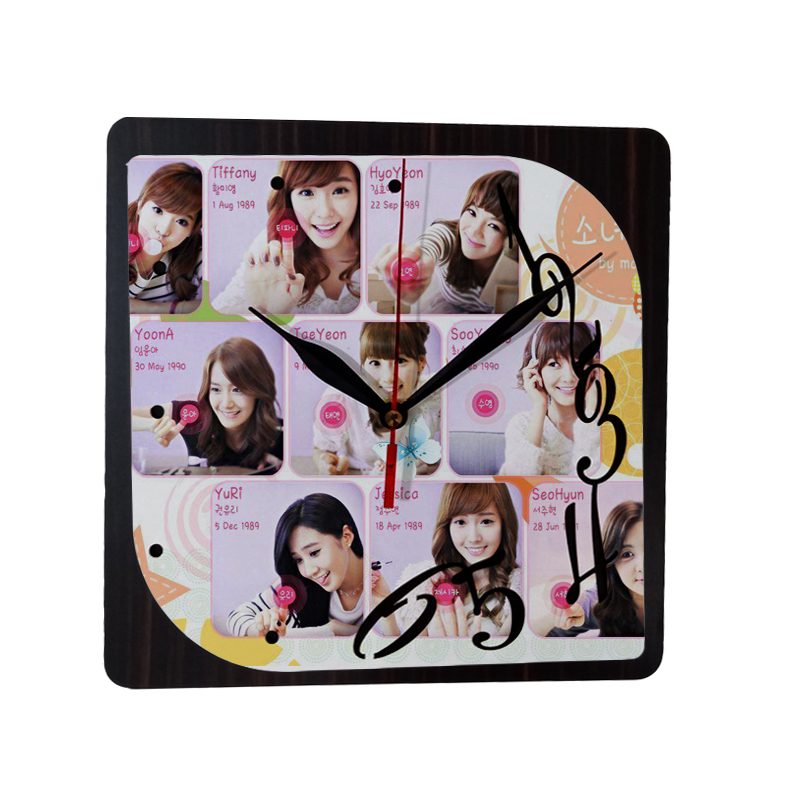 ساعت دیواری طرح گروه girls generation کد Tq7
