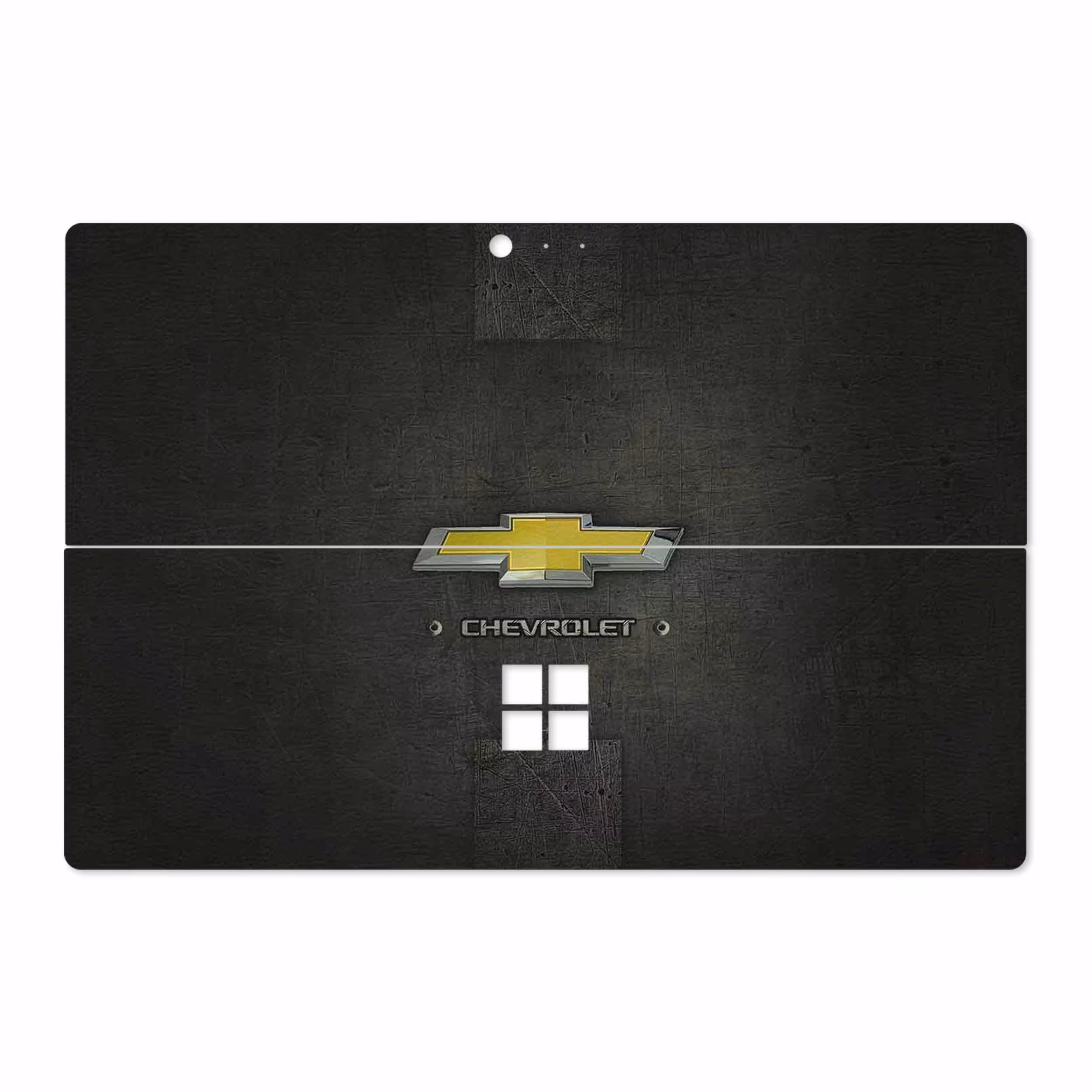 برچسب پوششی ماهوت مدل CHEVROLET-Logo مناسب برای تبلت مایکروسافت Surface Pro 4 2015