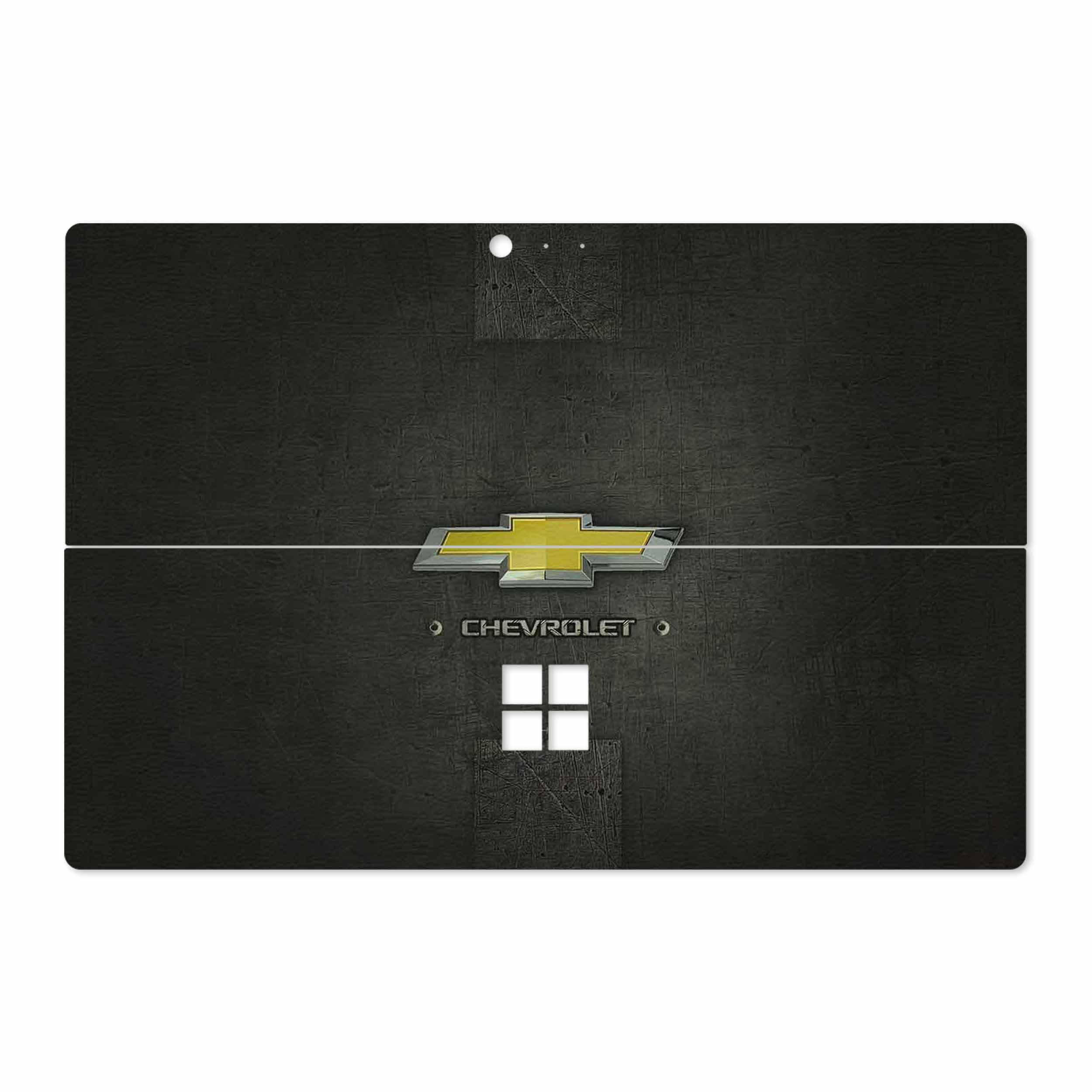 برچسب پوششی ماهوت مدل CHEVROLET-Logo مناسب برای تبلت مایکروسافت Surface Pro 4 2015