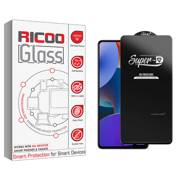 محافظ صفحه نمایش ریکو مدل RC SuperD مناسب برای گوشی موبایل شیائومی Redmi Note 12 Pro Plus 5G | کالا برتری