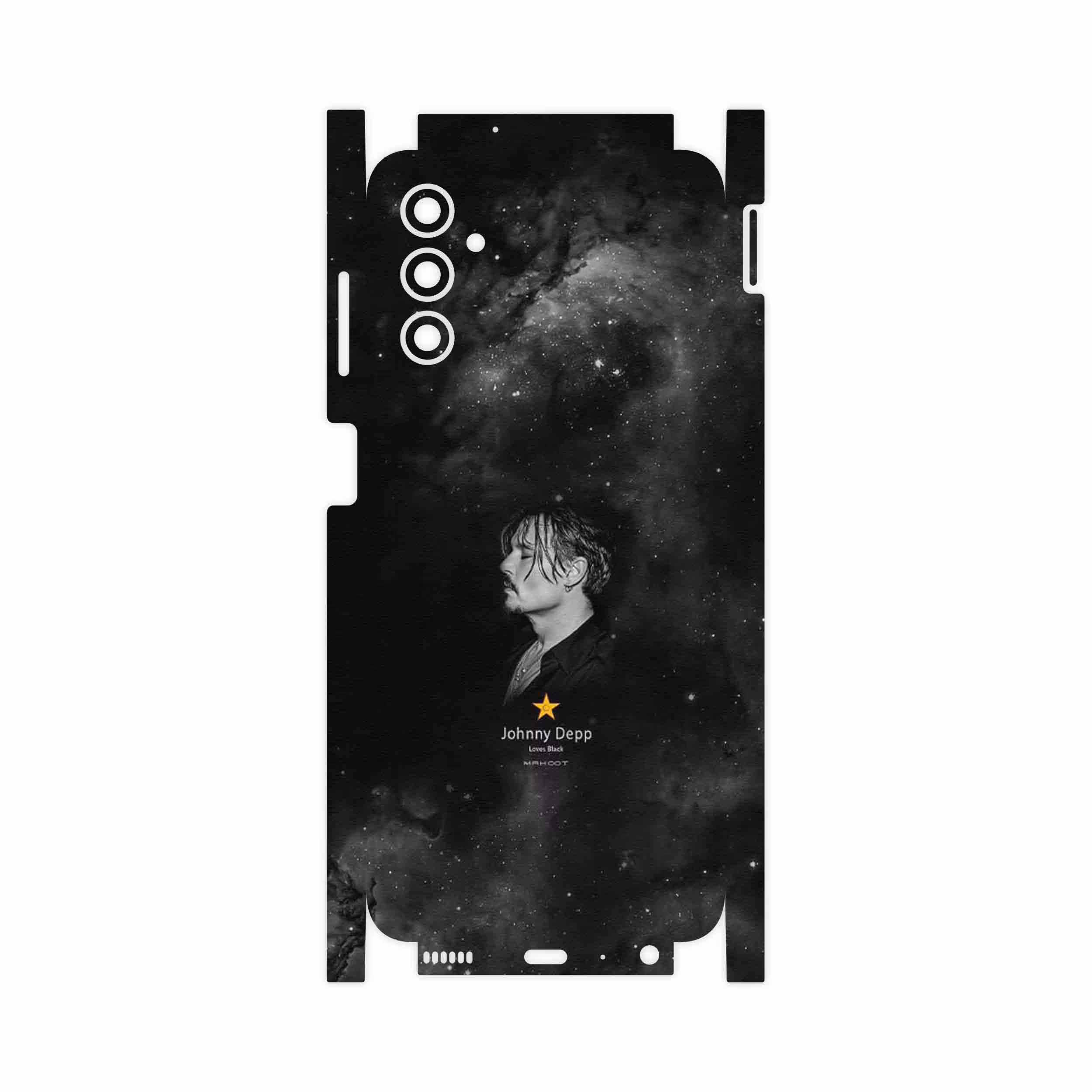 برچسب پوششی ماهوت مدل Johnny Depp-FullSkin مناسب برای گوشی موبایل سامسونگ Galaxy M13 (India)