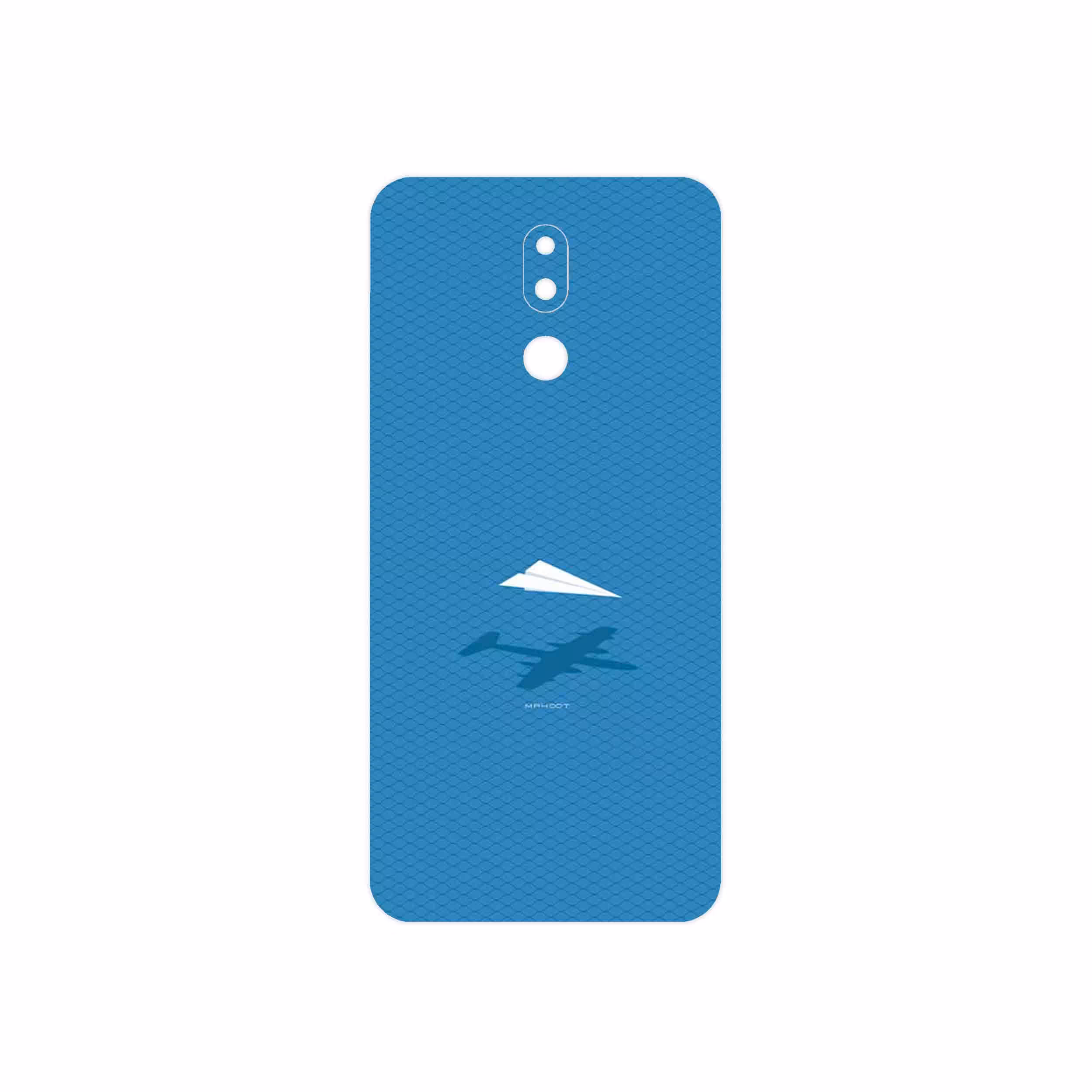 برچسب پوششی ماهوت مدل Minimal Paper Airplane مناسب برای گوشی موبایل نوکیا 3.2 TA-1164