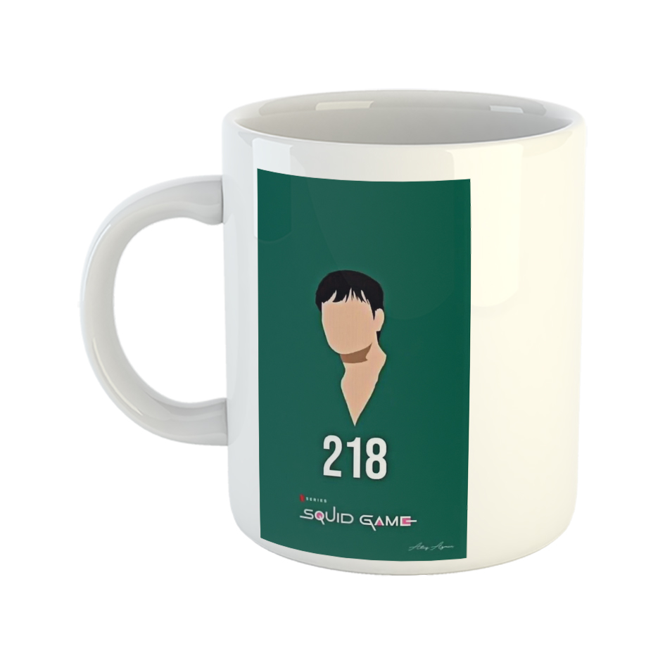 ماگ طرح SQUID GAME طرح A0218