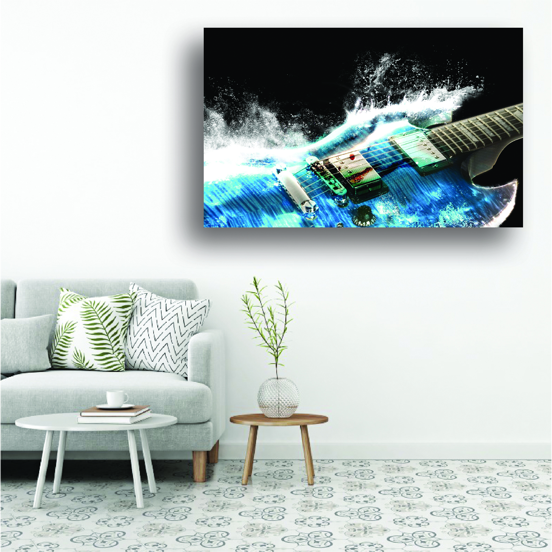 تابلو شاسی طرح گیتار 1 کد 0TS-1