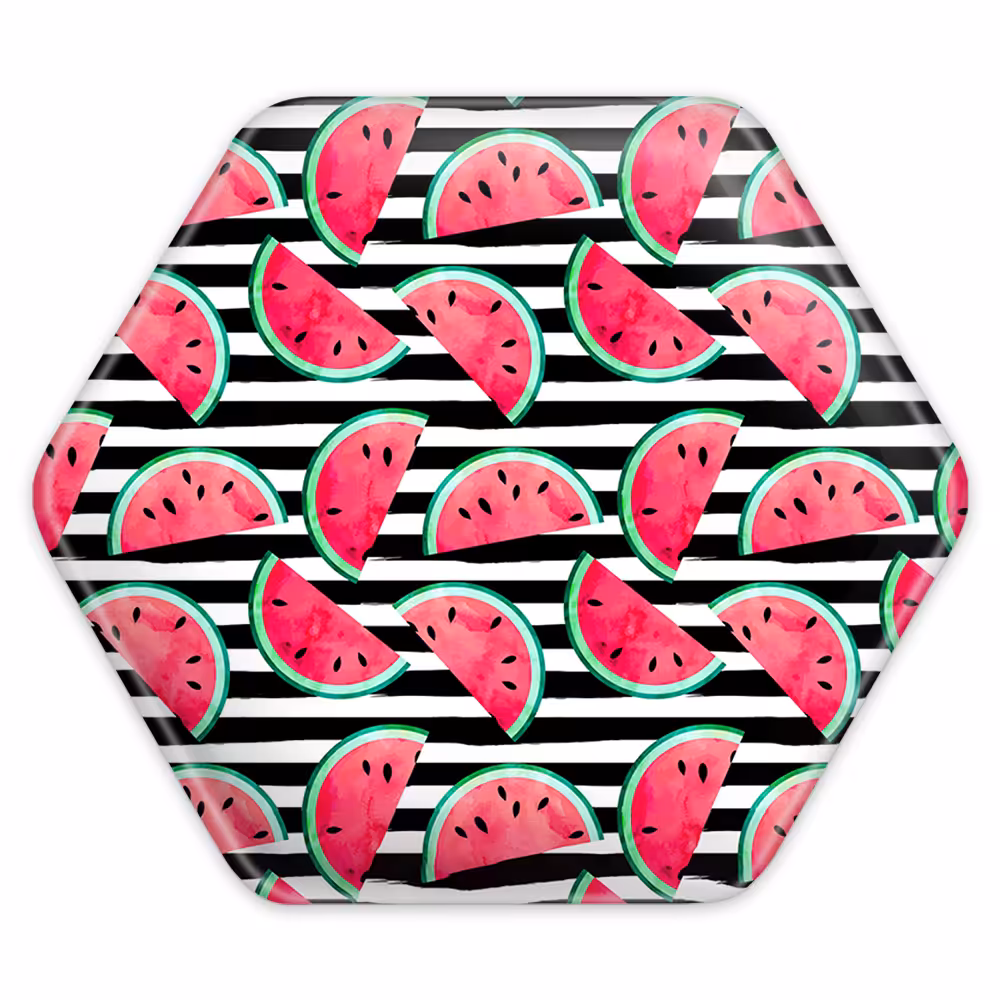 پیکسل خندالو طرح شب یلدا مدل شش ضلعی کد 3172