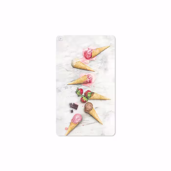 برچسب پوششی ماهوت مدل Funnel ice cream مناسب برای تبلت سامسونگ Galaxy Tab A 8.0 2019 T295