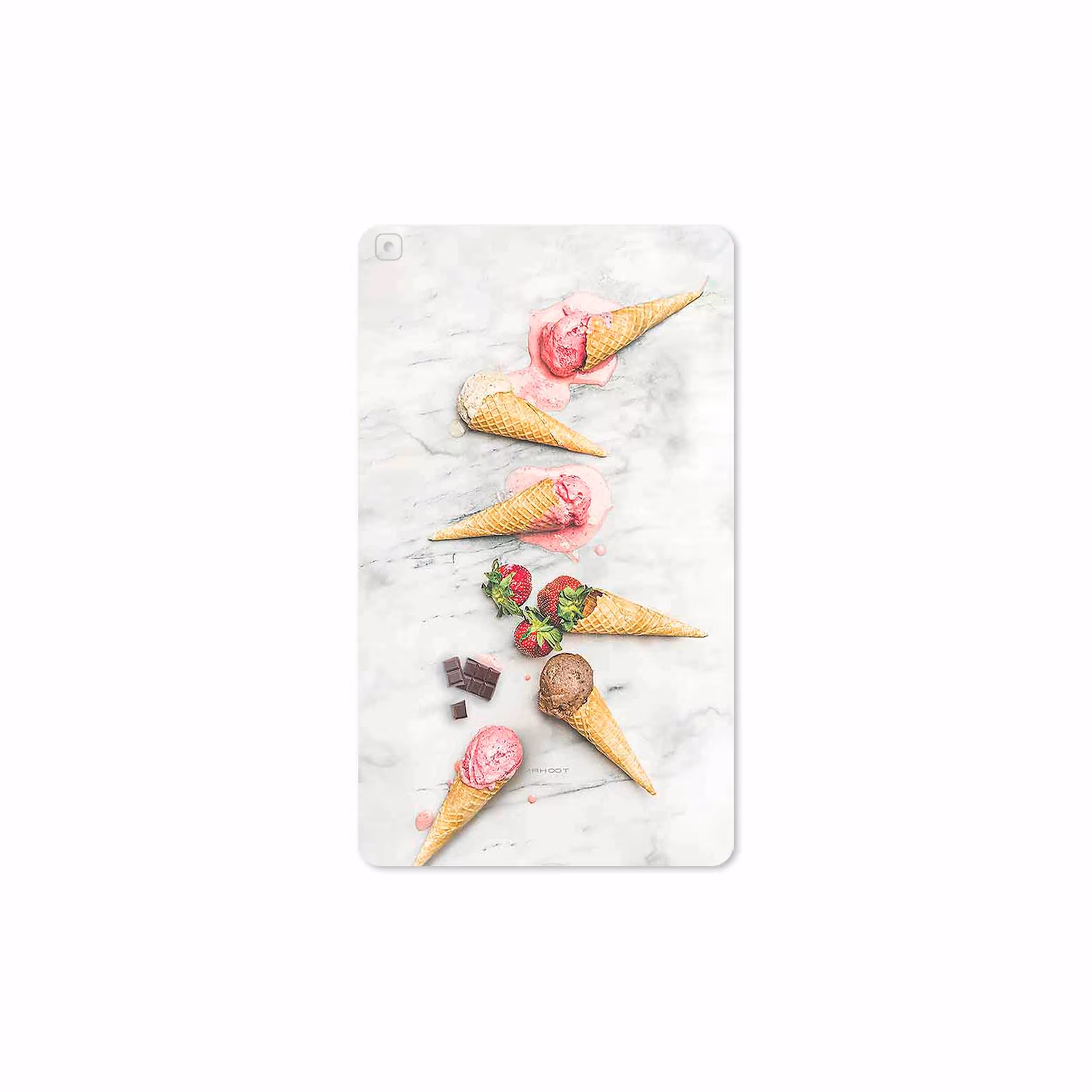 برچسب پوششی ماهوت مدل Funnel ice cream مناسب برای تبلت سامسونگ Galaxy Tab A 8.0 2019 T295