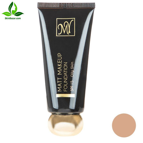 کرم پودر مای سری Black Diamond مدل Matt Makeup شماره 04 کد 565