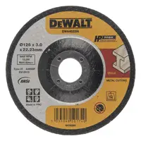 	صفحه برش فلز دیوالت مدل DWA4522IA بسته 25 عددی