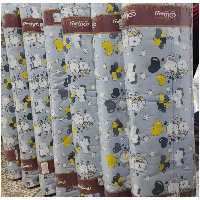 پارچه ملحفه یک طاقه 40متری طرح الفنت (قیمت عمده)