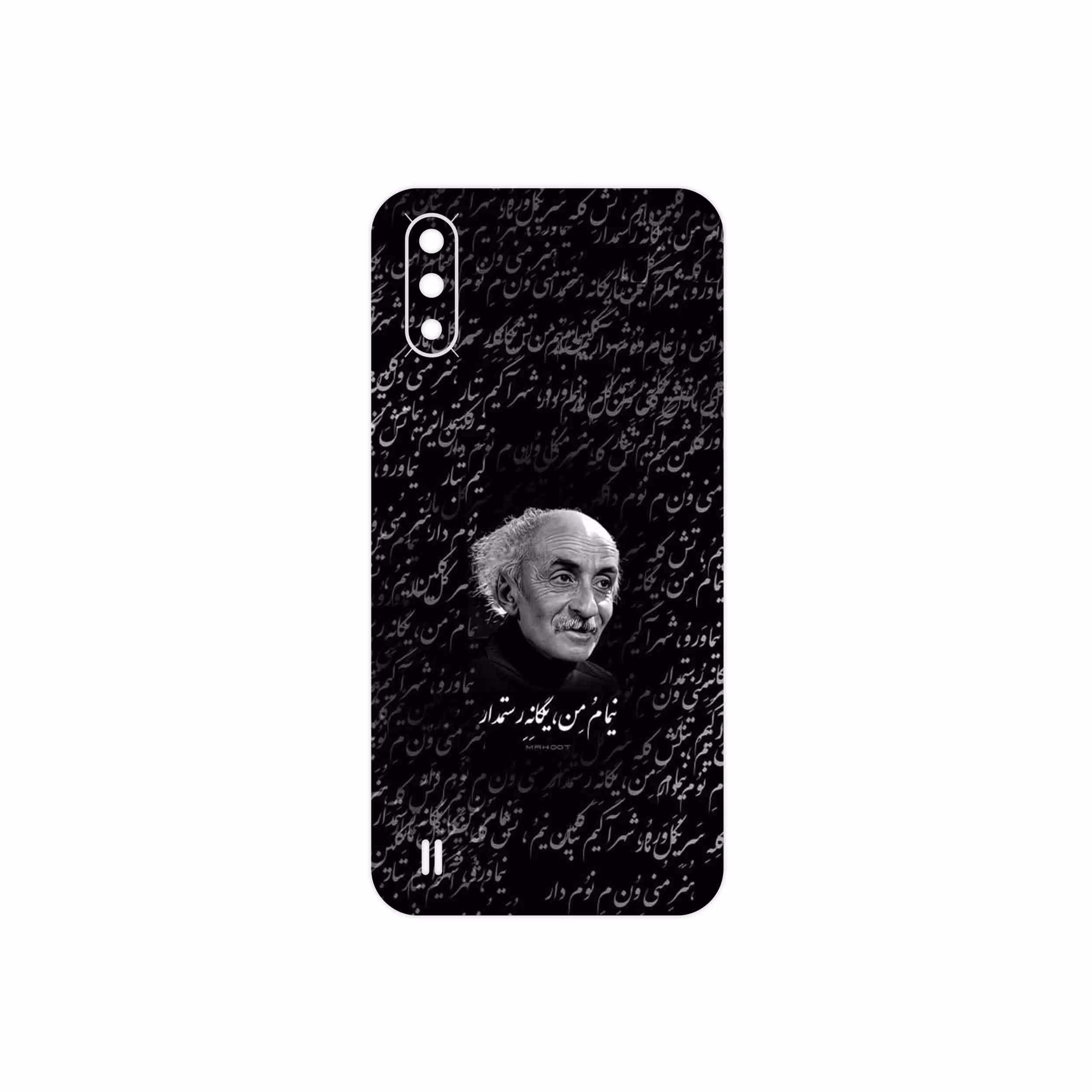 برچسب پوششی ماهوت مدل Nima Yooshij مناسب برای گوشی موبایل سامسونگ Galaxy A01