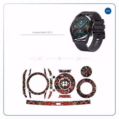برچسب ماهوت طرح Iran-Carpet6 مناسب برای ساعت هوشمند هوآوی Watch GT2