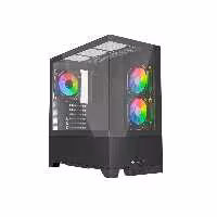 کیس گیمینگ لاجیکی مدل C664B | فروشگاه اینترنتی شهر لپ تاپ