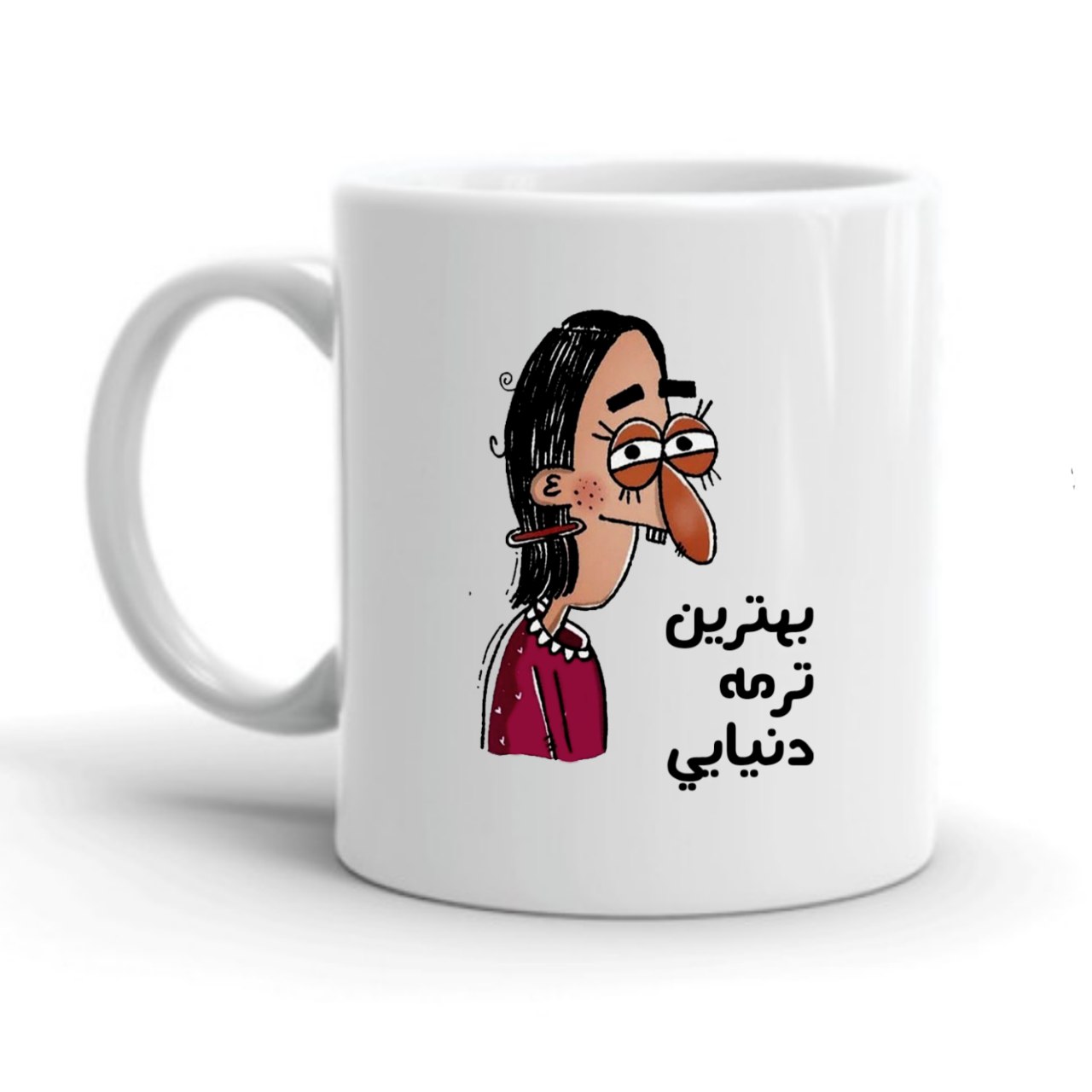 ماگ شخصی طرح ترمه کد 2055