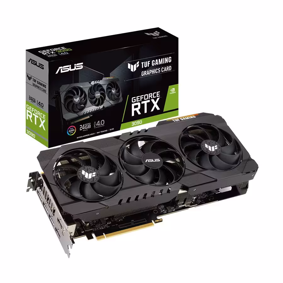 کارت گرافیک  ایسوس  مدل TUF RTX3090 24G GAMING حافظه 24 گیگابایت