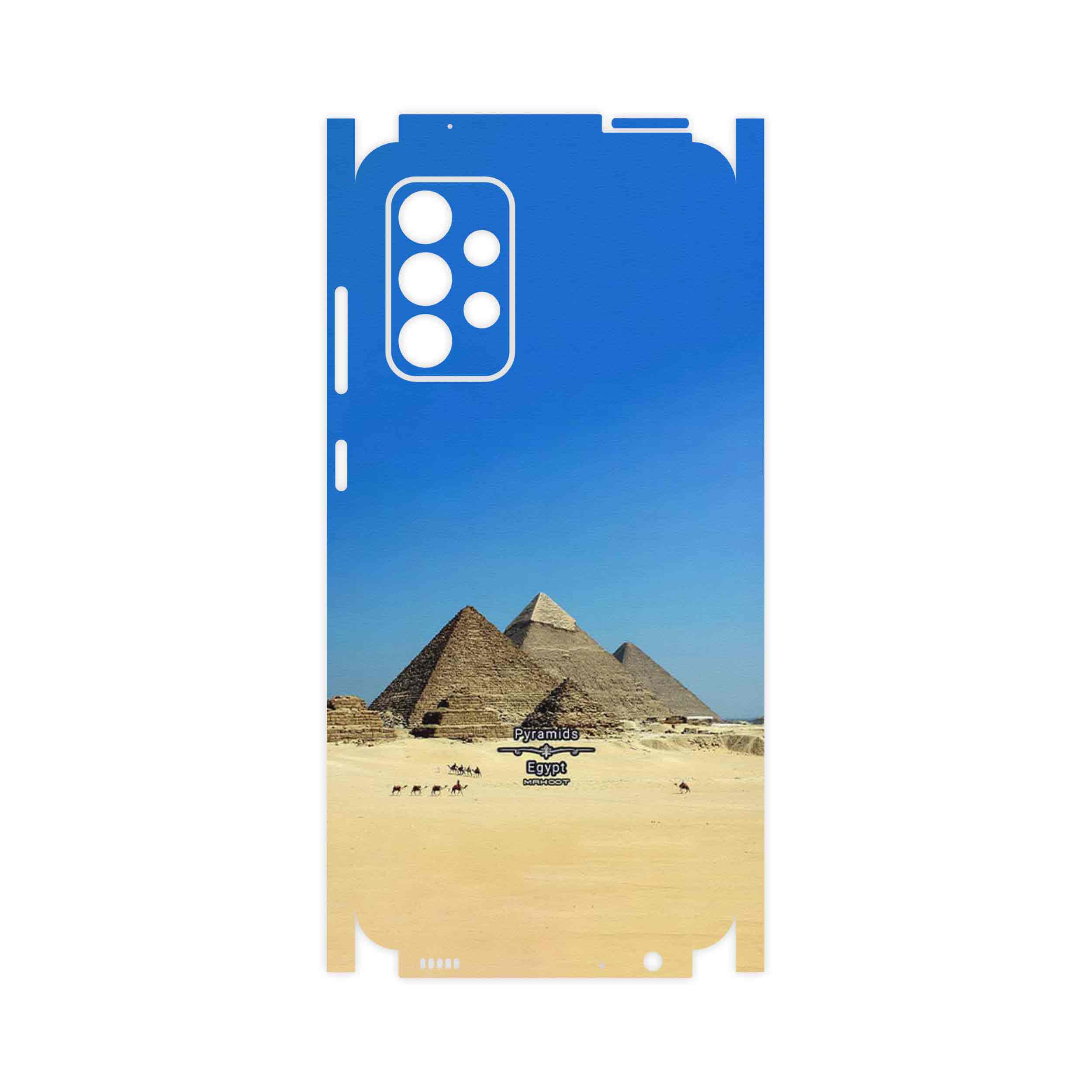 برچسب پوششی ماهوت مدل Pyramids of Egypt-FullSkin مناسب برای گوشی موبایل سامسونگ Galaxy A72