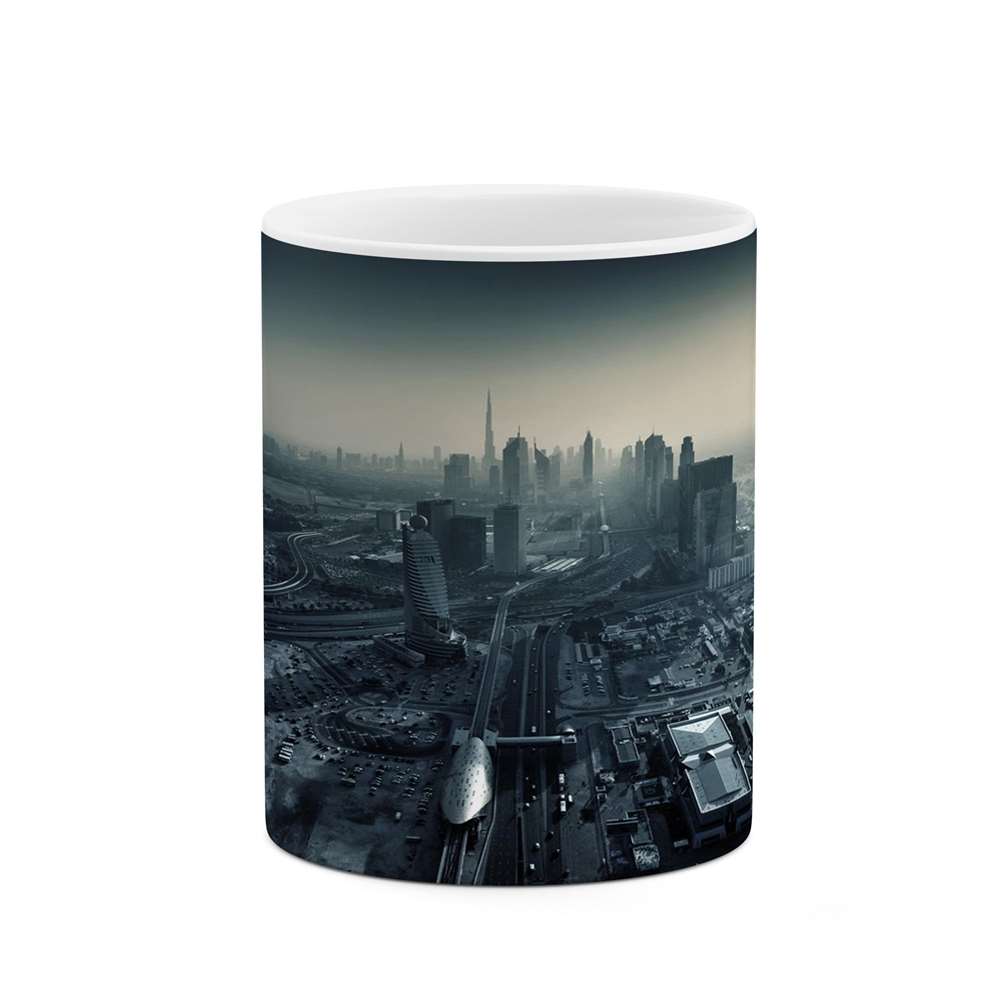 ماگ کاکتی طرح شهر مدل mgs13373