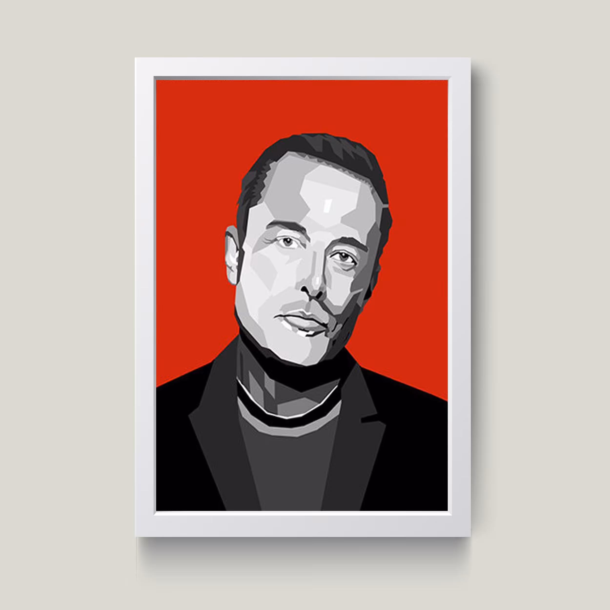 تابلو مدل Elon musk کدm2528-w