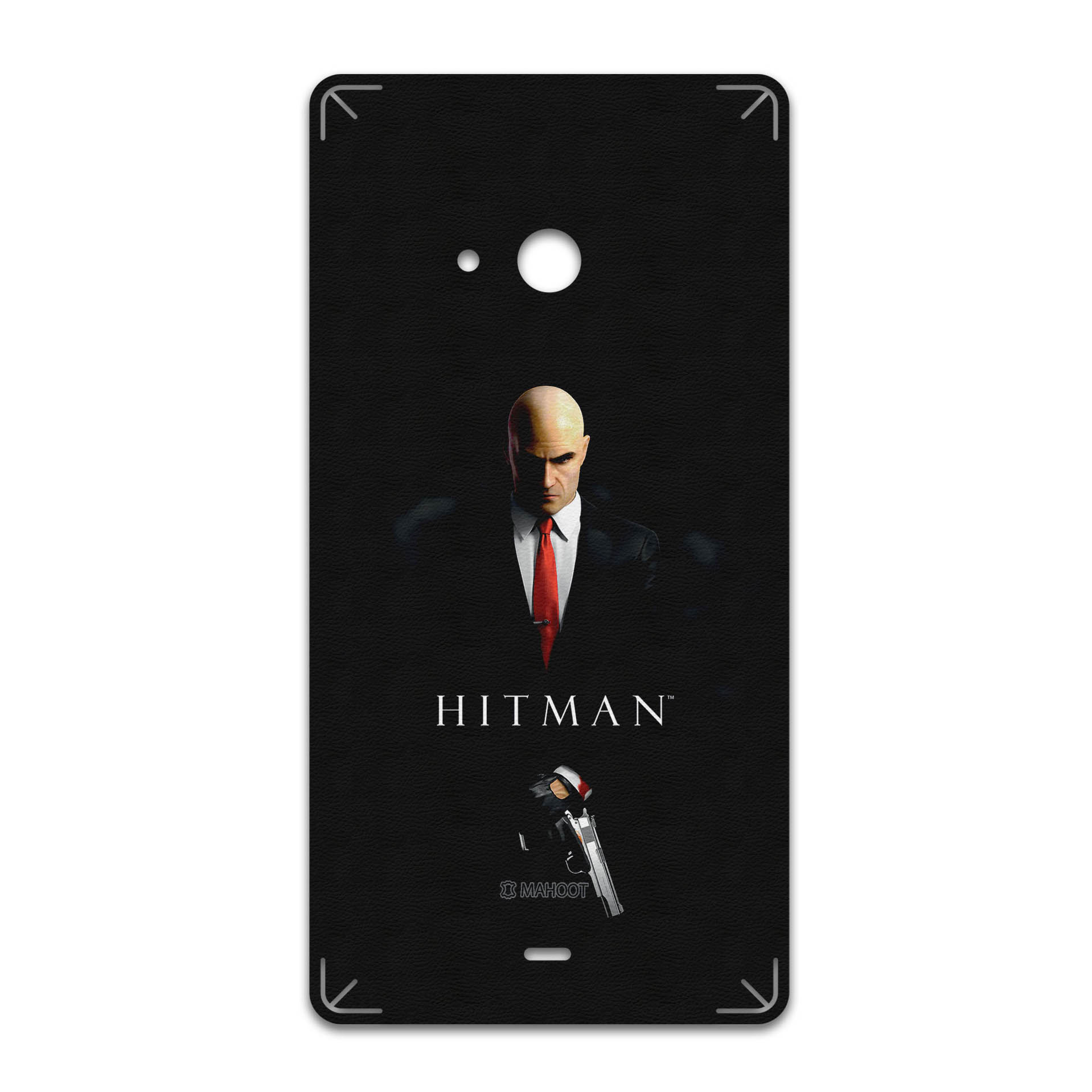برچسب پوششی ماهوت مدل HITMAN-Game مناسب برای گوشی موبایل مایکروسافت Lumia 540