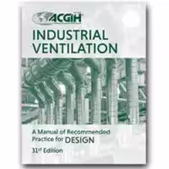 خرید و دانلود نسخه کامل کتاب Industrial Ventilation: A Manual of Recommended Practice for Design, 31st Edition - E-Book - Pdf
