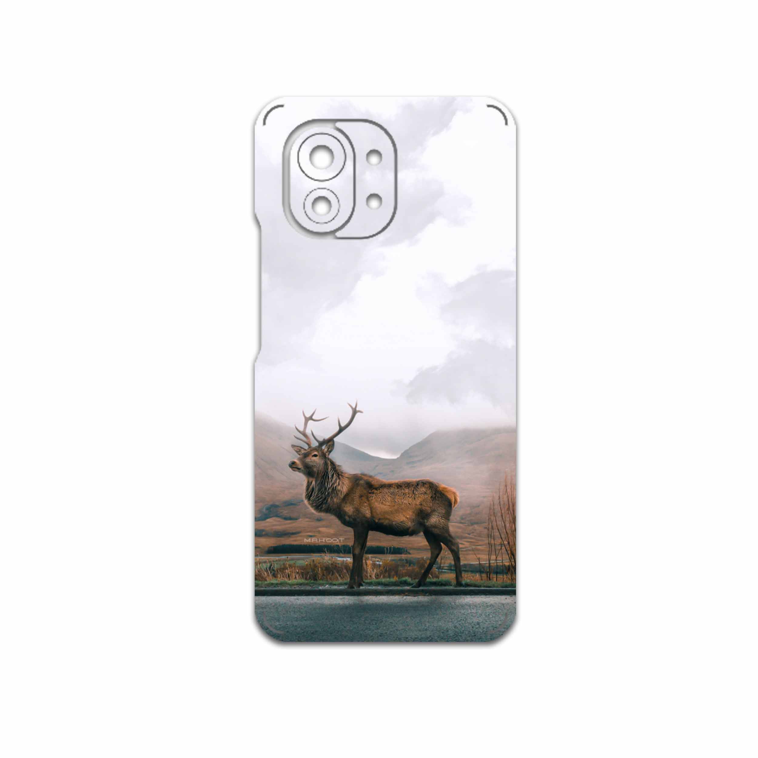 برچسب پوششی ماهوت مدل Horned-Deer مناسب برای گوشی موبایل شیائومی Mi 11 5G