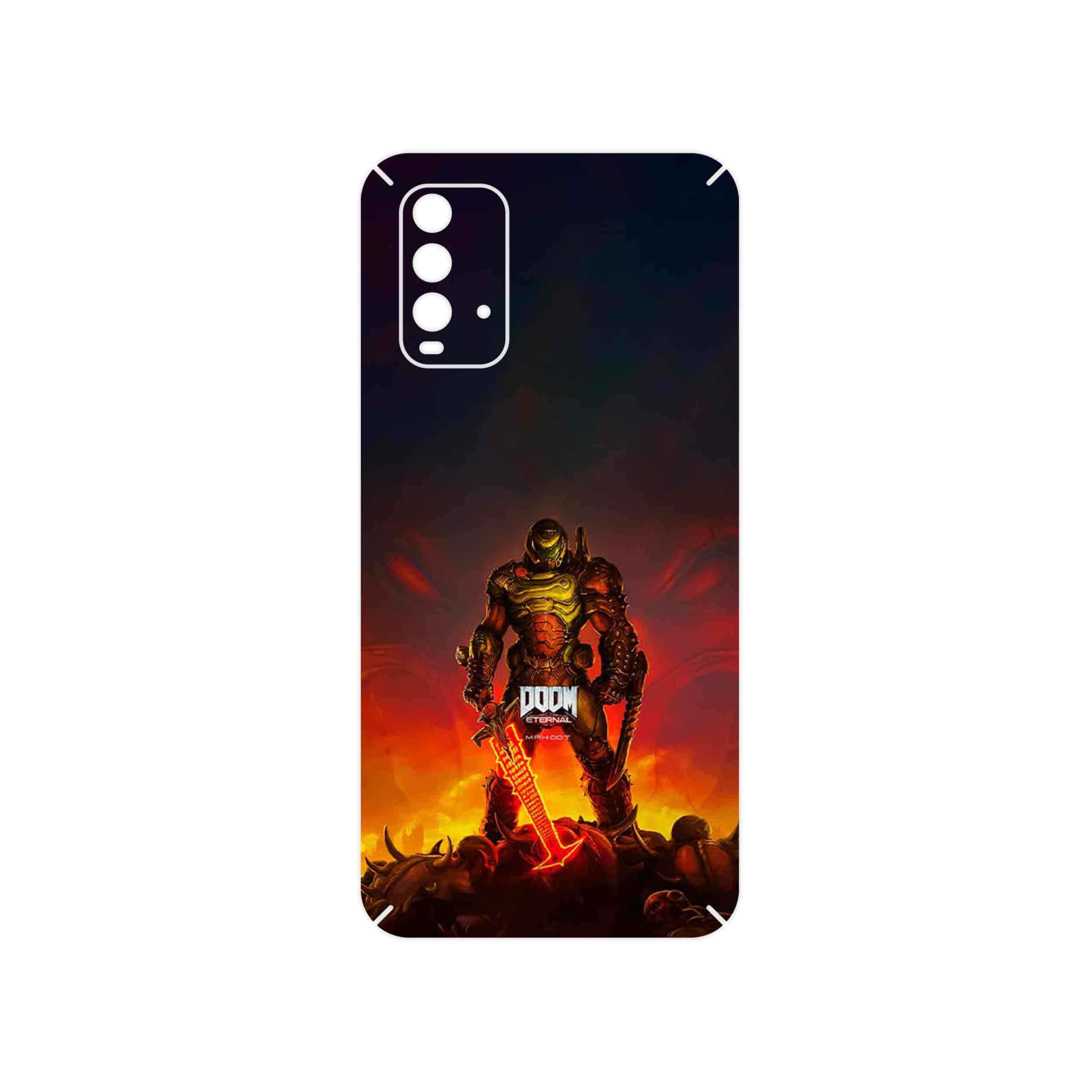 برچسب پوششی ماهوت مدل DOOM Game Series مناسب برای گوشی موبایل شیائومی Redmi 9T