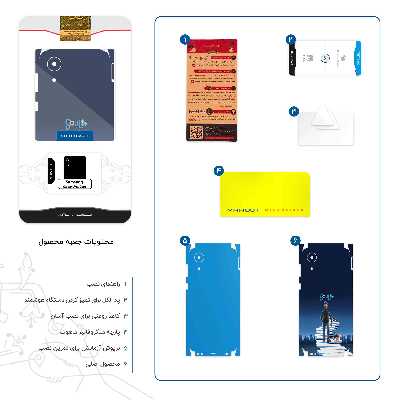 برچسب پوششی ماهوت مدل soul-FullSkin مناسب برای گوشی موبایل سامسونگ Galaxy A03 Core