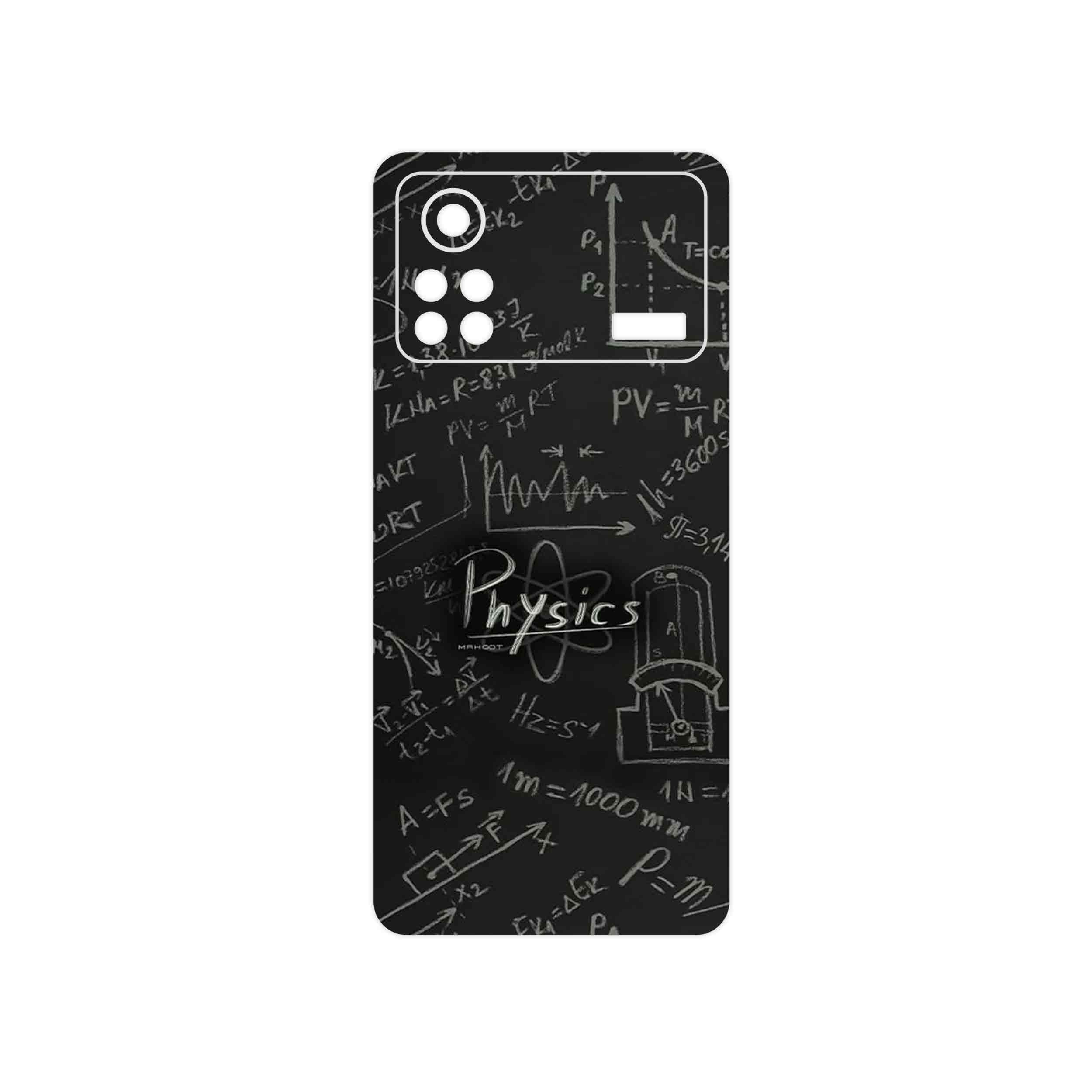 برچسب پوششی ماهوت مدل Physics Science مناسب برای گوشی موبایل شیائومی Poco X4 Pro 5G