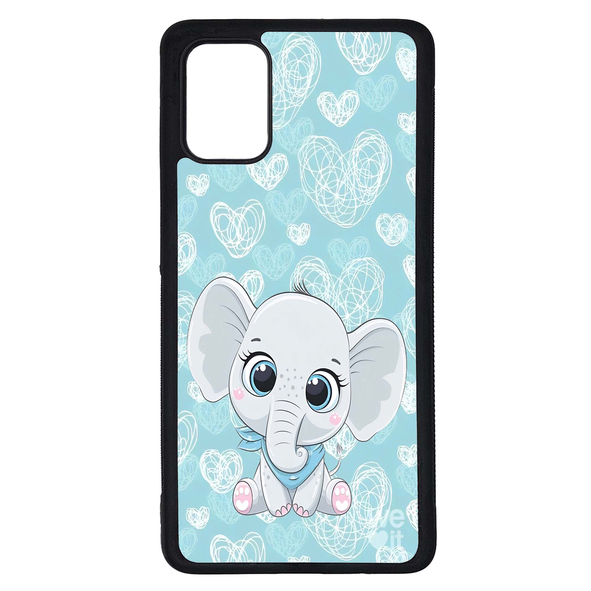 کاور طرح بچه فیل کد G-088 مناسب برای گوشی موبایل سامسونگ Galaxy A71 | دیجی قاب دونی