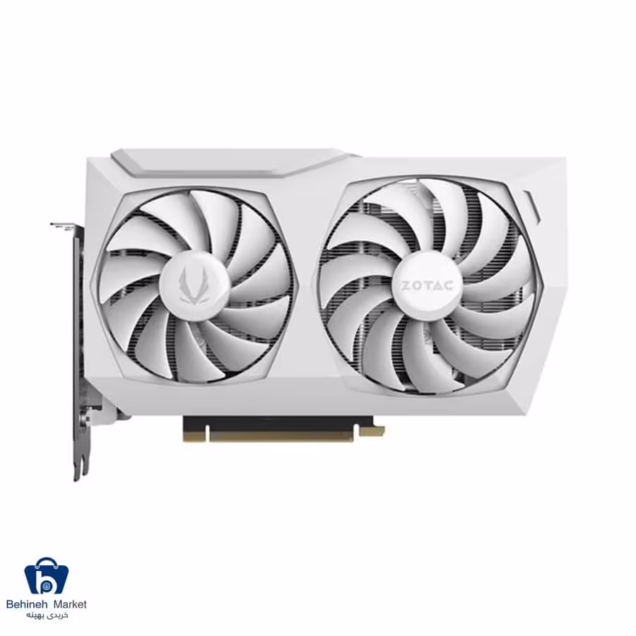 کارت گرافیک زوتک مدل GeForce RTX 3070 Twin Edge OC White Edition LHR ظرفیت 8 گیگابایت