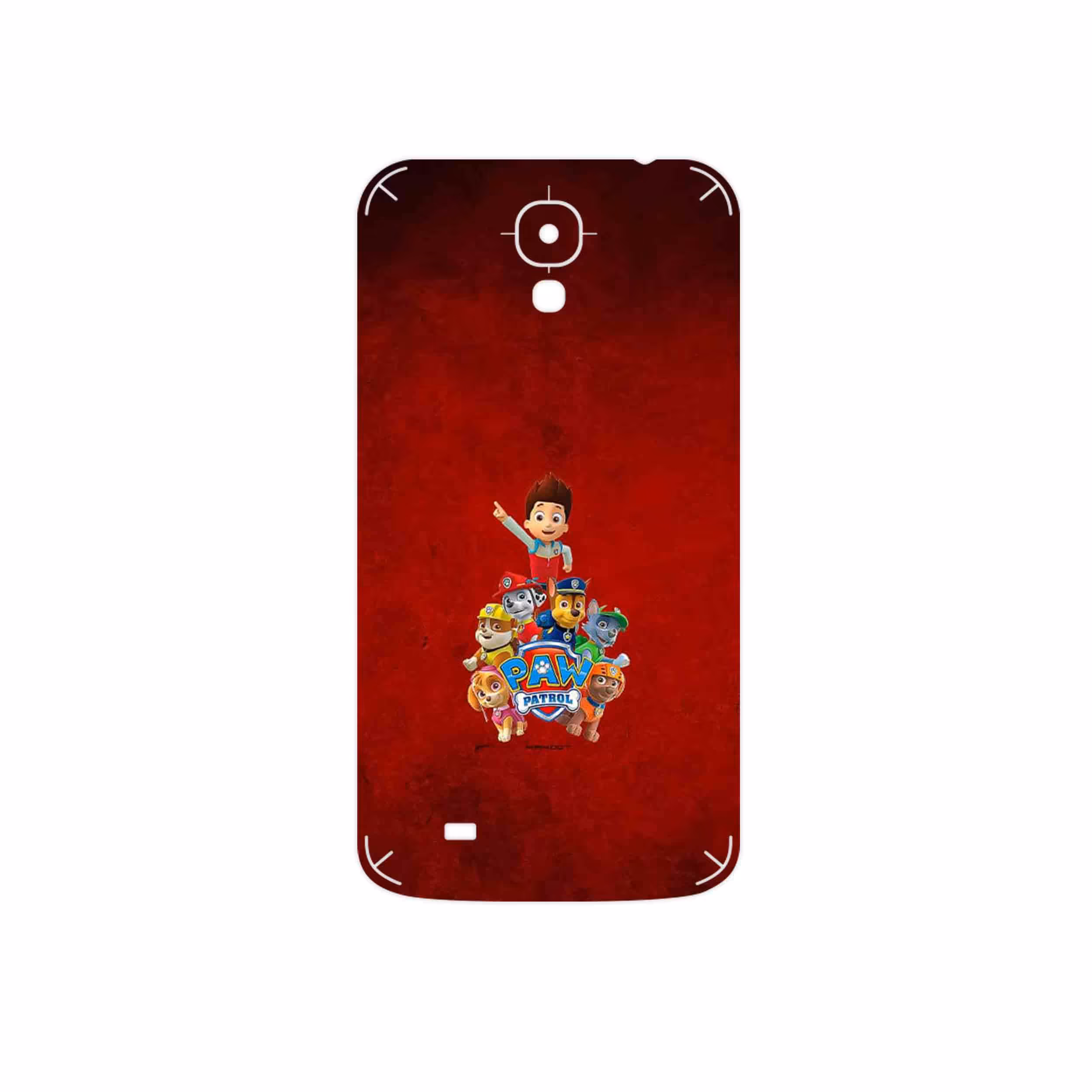 برچسب پوششی ماهوت مدل Paw Patrol مناسب برای گوشی موبایل سامسونگ Galaxy Mega 6.3 I9200