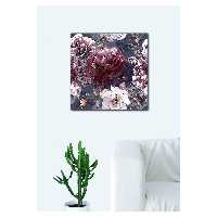 تابلو بوم طرح گل مدل TS1132