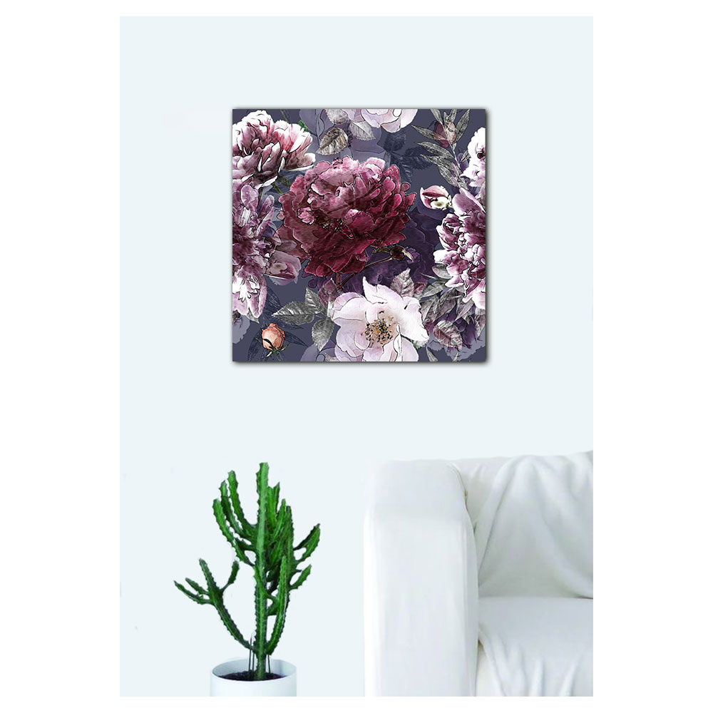 تابلو بوم طرح گل مدل TS1132