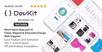 دانلود کیت رابط کاربری فلاتر DevKit