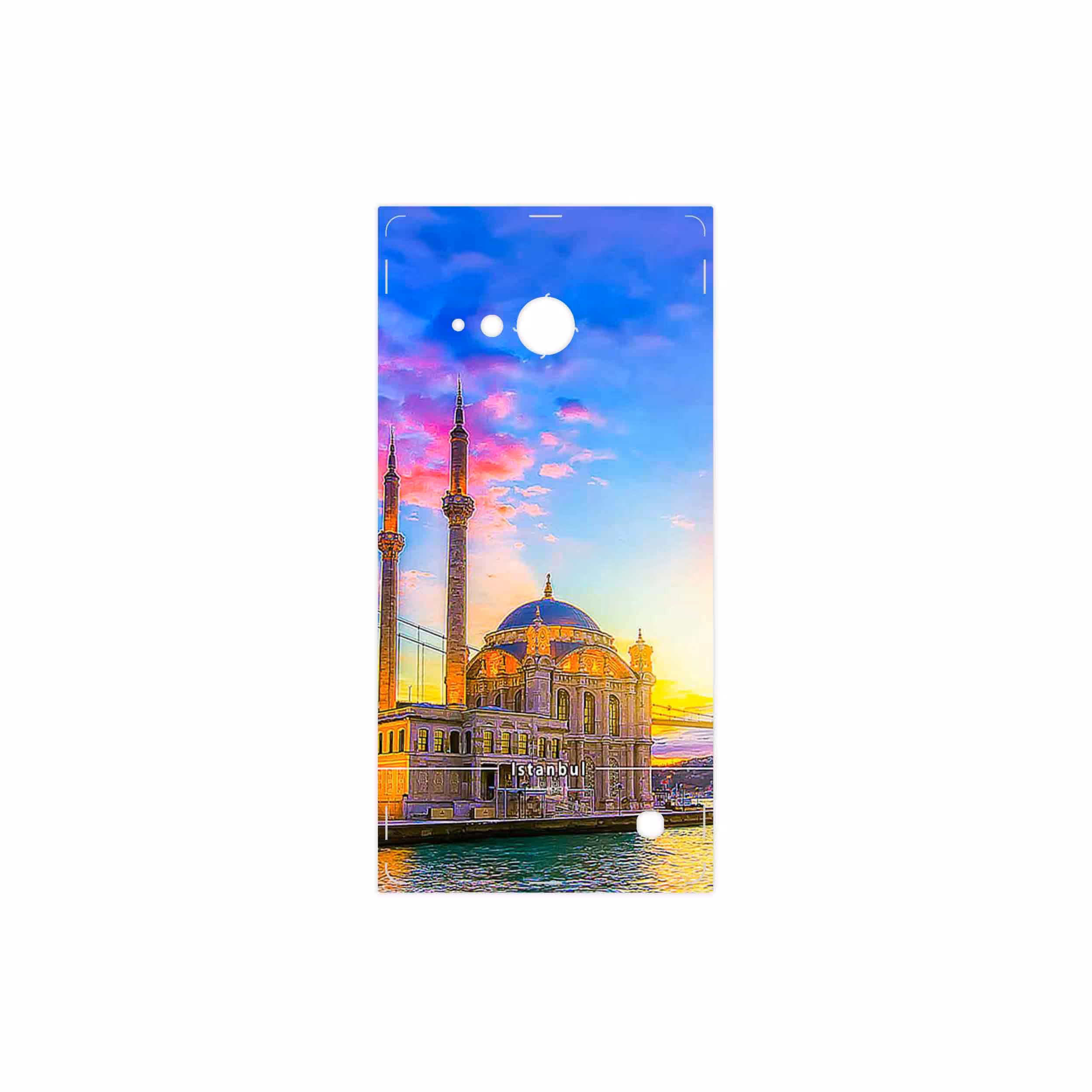 برچسب پوششی ماهوت مدل City of Istanbul مناسب برای گوشی موبایل نوکیا Lumia 730