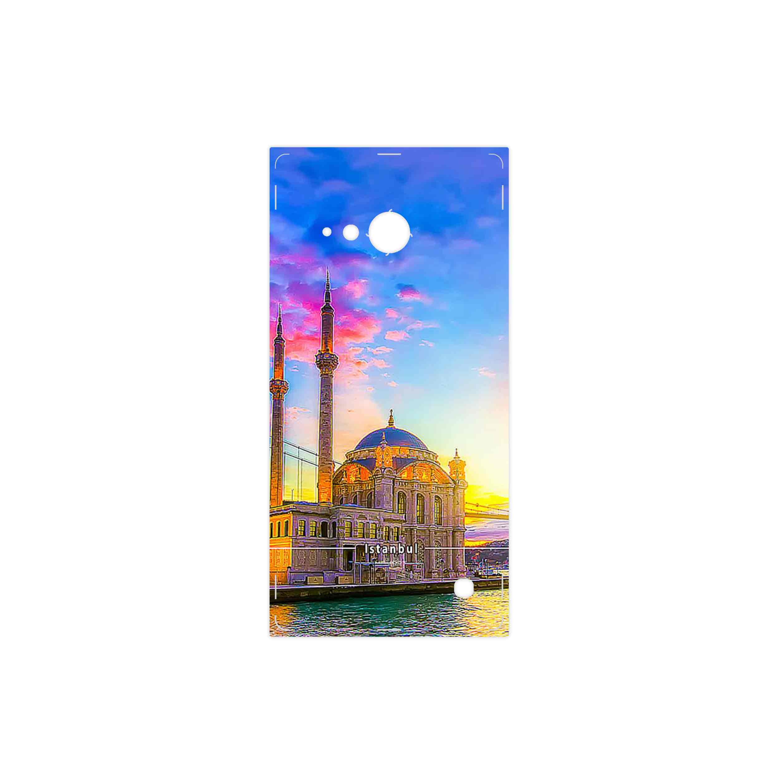 برچسب پوششی ماهوت مدل City of Istanbul مناسب برای گوشی موبایل نوکیا Lumia 730